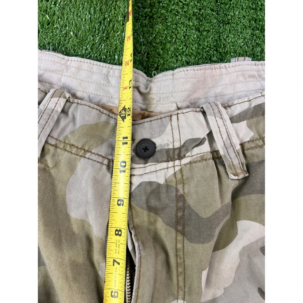 No Boundaries Mens Khaki Camo Cargo Pants 32x32 Relaxed Fit Tactical Utility - Picture 3 of 7